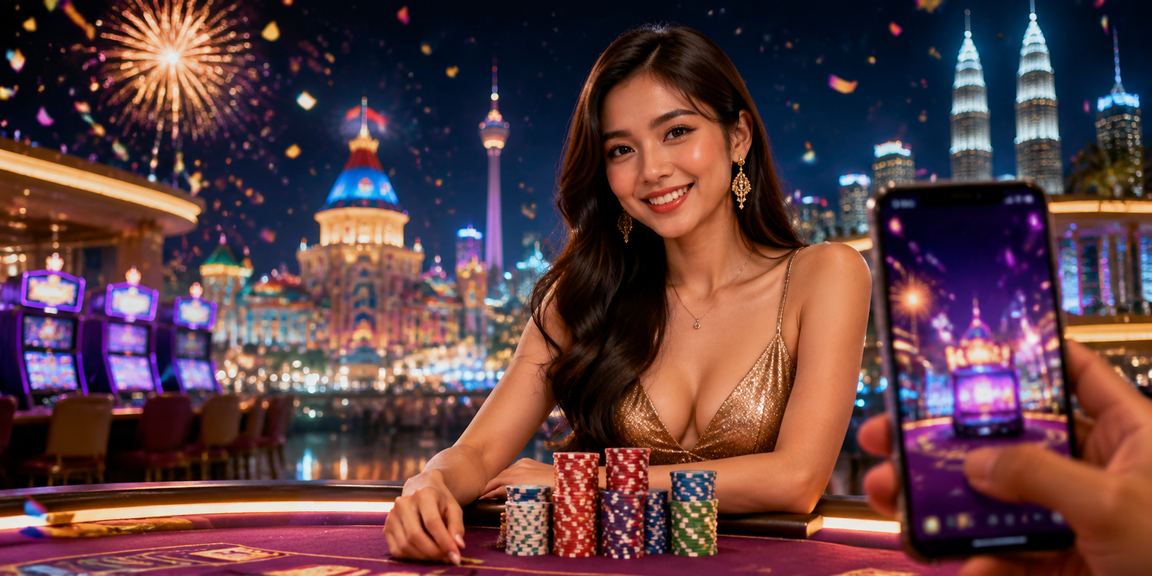 Pengguna Malaysia mengakses platform kasino mudah alih dengan keselamatan data terjamin